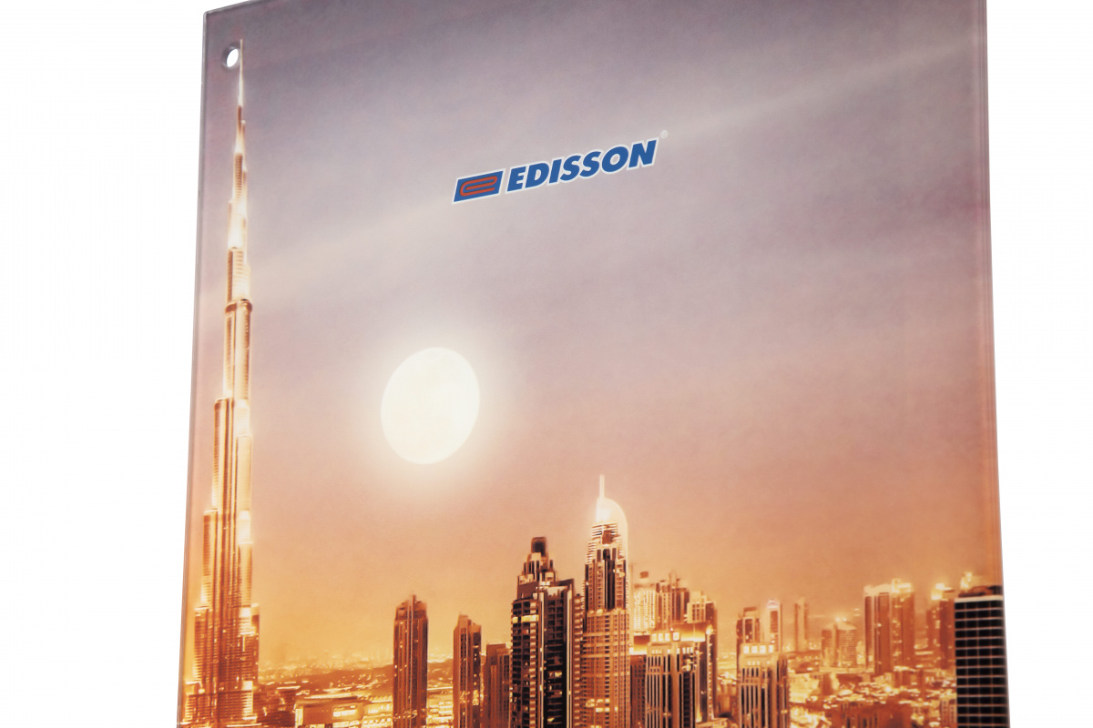 Стеклянная лицевая панель EDISSON S 20 G (Мегаполис)