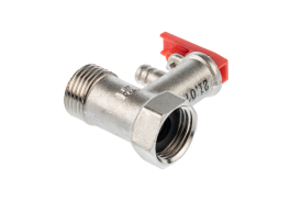 Клапан предохранительный 1/2, 7 бар, с ручкой